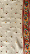 Crepe Banarasi Silk Saree