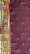 Crepe Banarasi Silk Saree