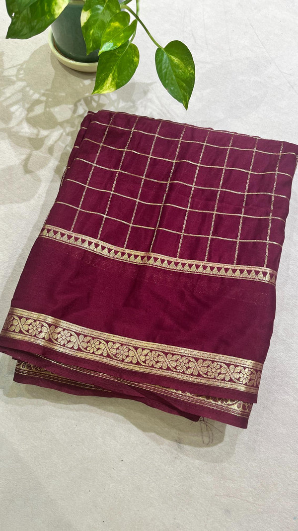 Georgette Banarasi Saree