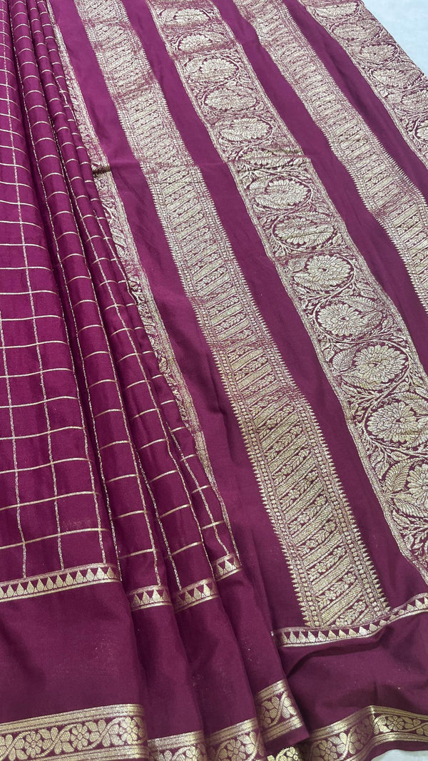 Georgette Banarasi Saree