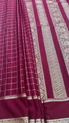 Georgette Banarasi Saree