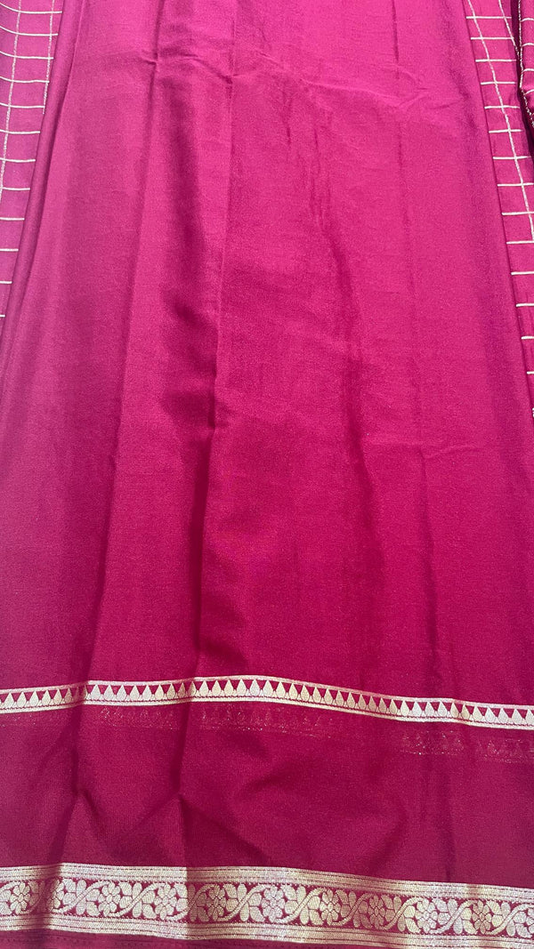 Georgette Banarasi Saree