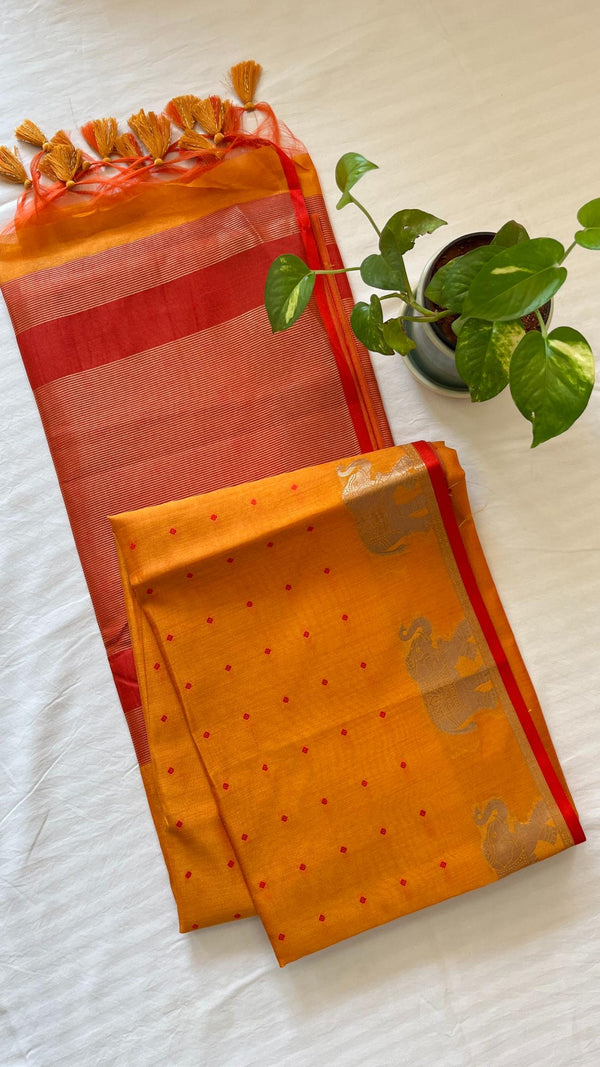 Semi Tussar Saree