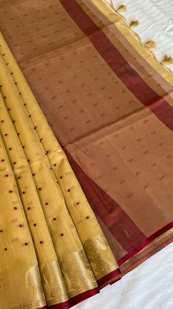 Semi Tussar Saree