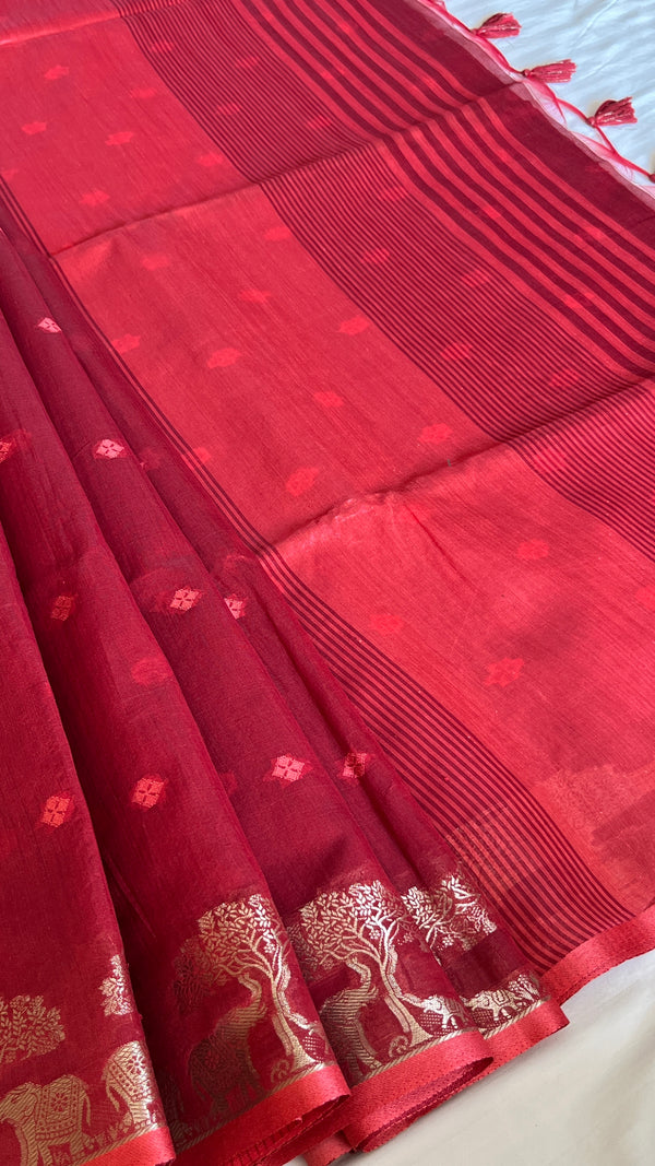 Semi Tussar Saree