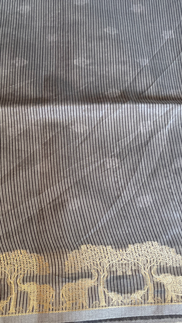 Semi Tussar Saree