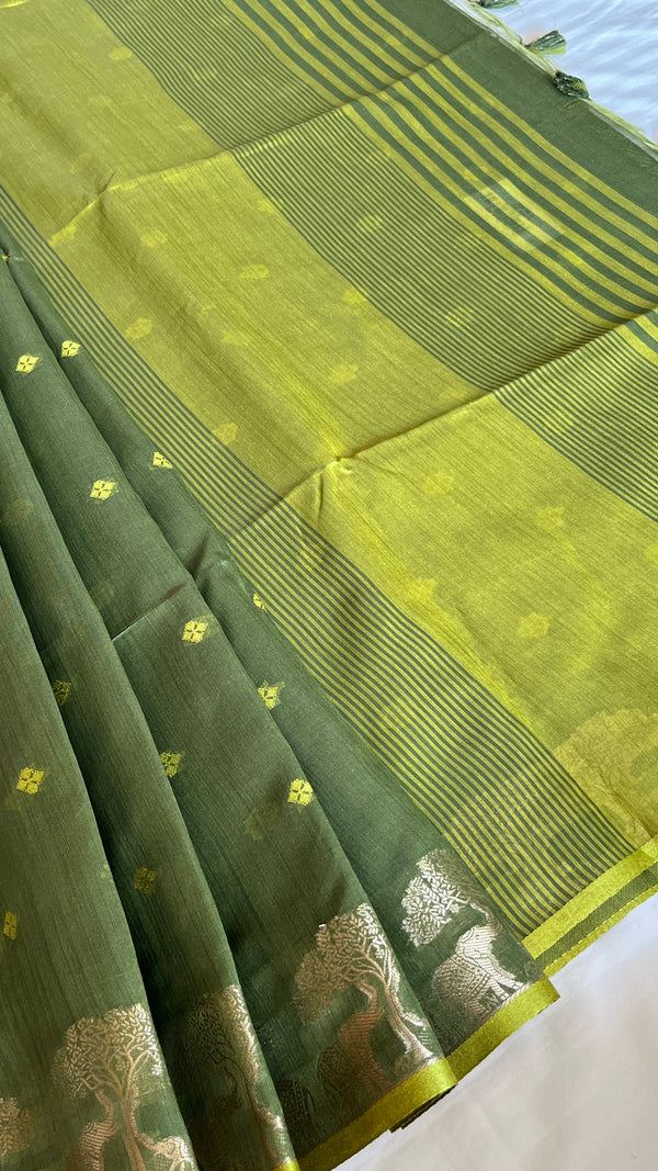 Semi Tussar Saree