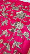 Pure Kota Saree with Appliqué Work