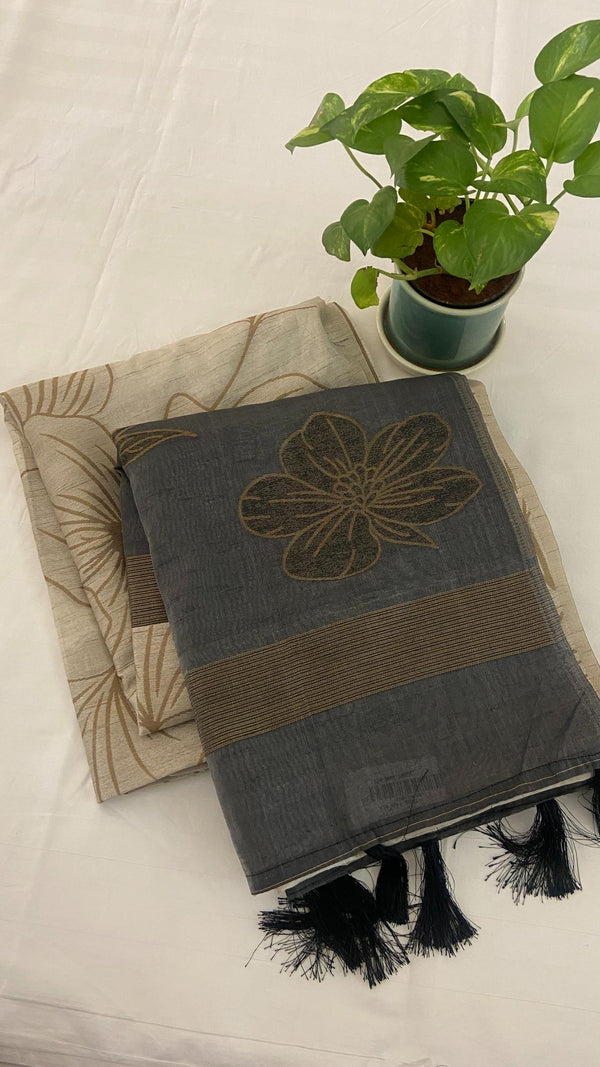 Keecha Tussar Saree