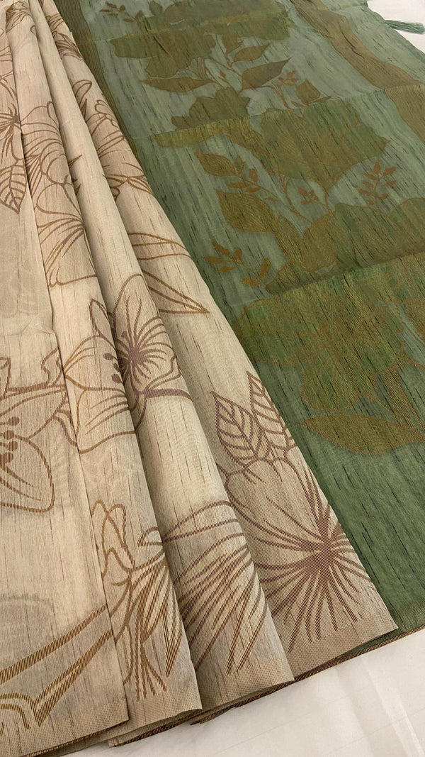 Keecha Tussar Saree