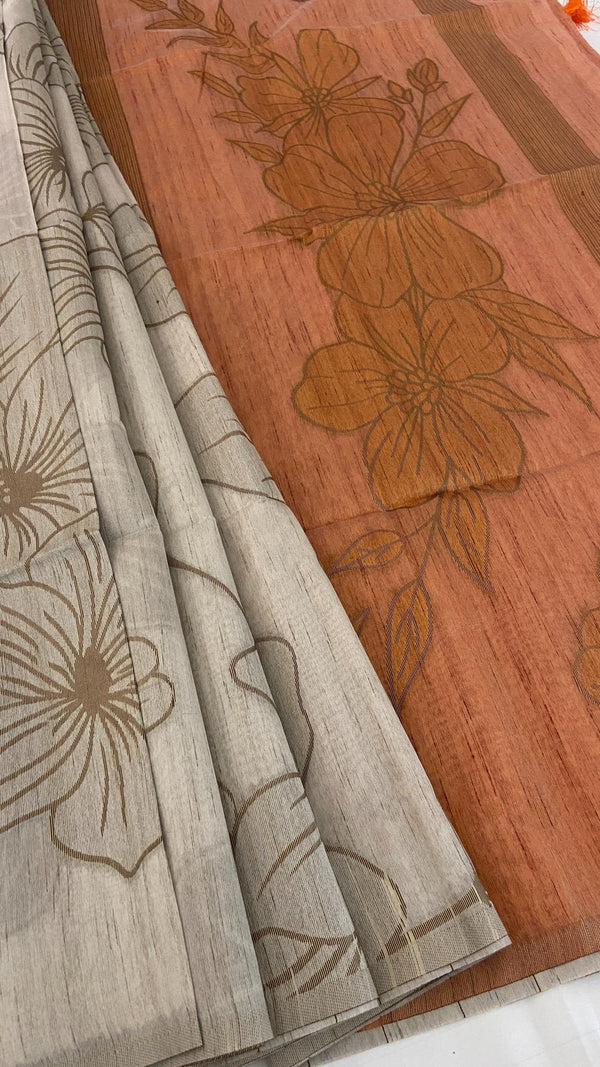 Keecha Tussar Saree
