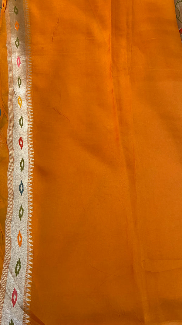 Banarasi Reverse Weaving Saree