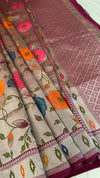 Banarasi Reverse Weaving Saree
