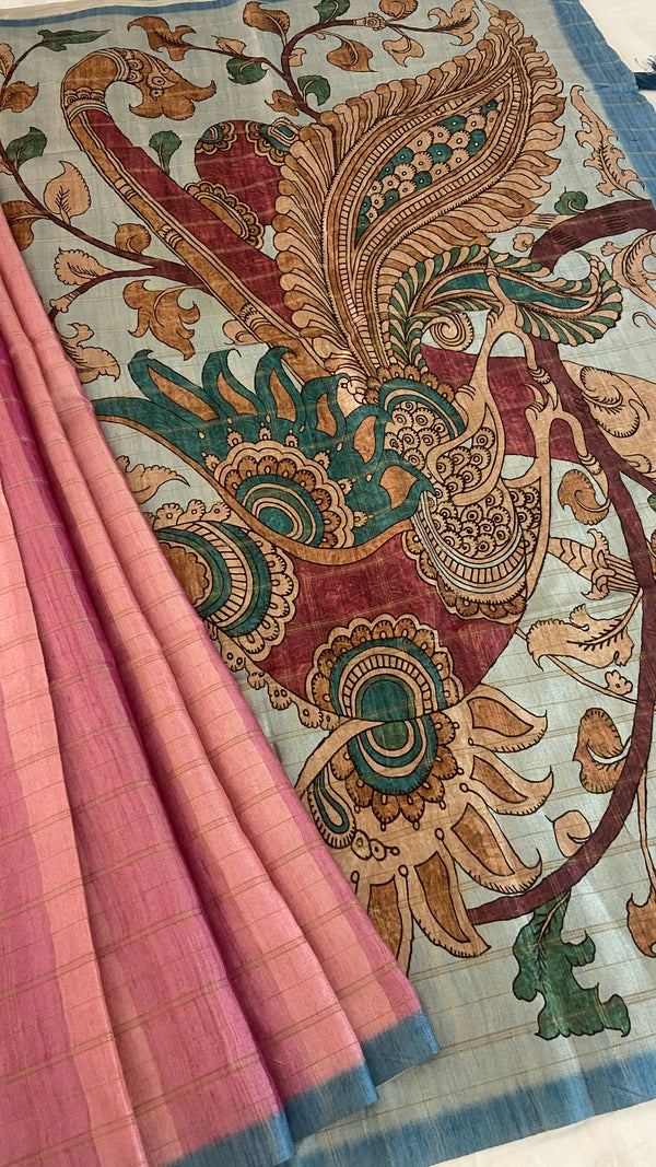 Semi Tussar Saree