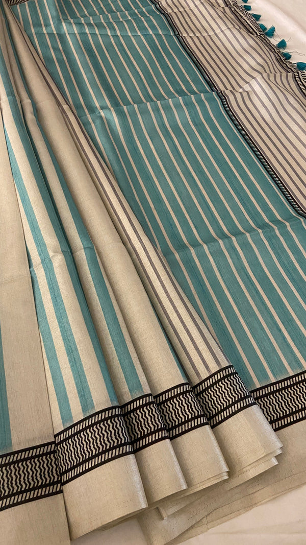 Matka Tussar Saree