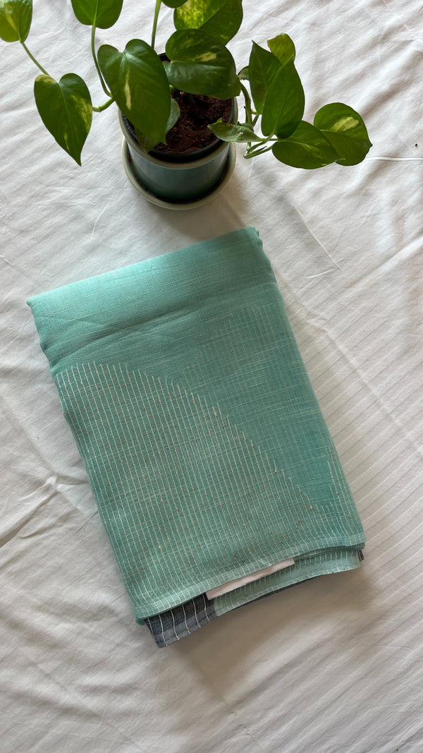 Linen saree