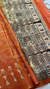 Warli Art saree