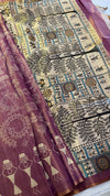 Warli Art saree