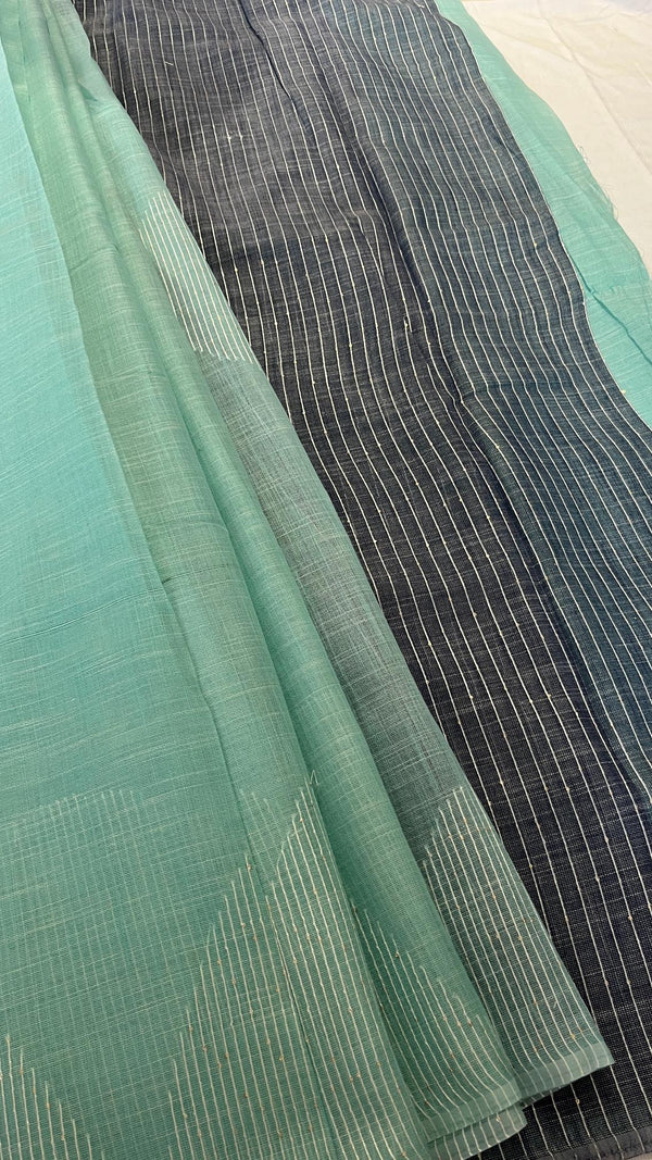 Linen saree
