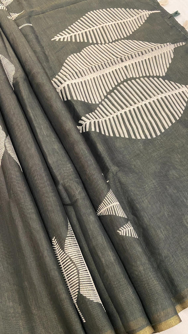 Linen Tissue Saree