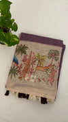 Linen Saree