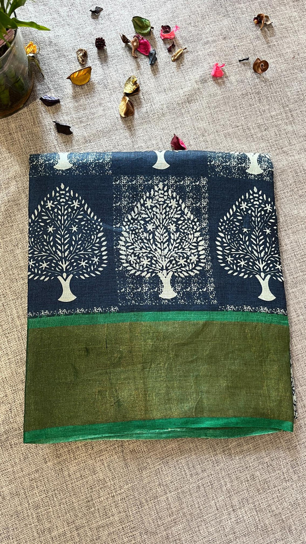 Pure tussar Saree