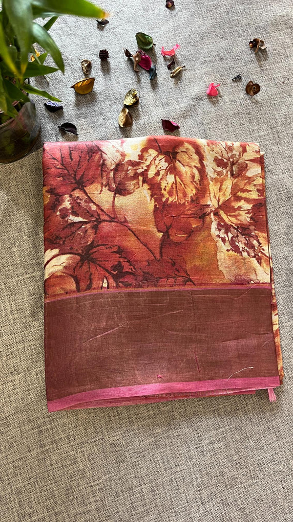 Pure Tussar Saree