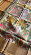 Pure Tussar Saree