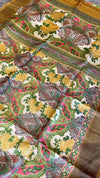 Pure Tussar Saree