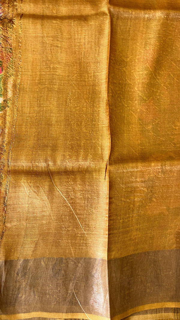 Pure Tussar Saree