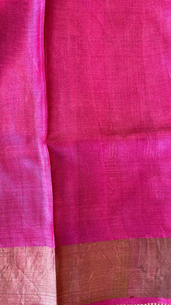 Pure Tussar Saree