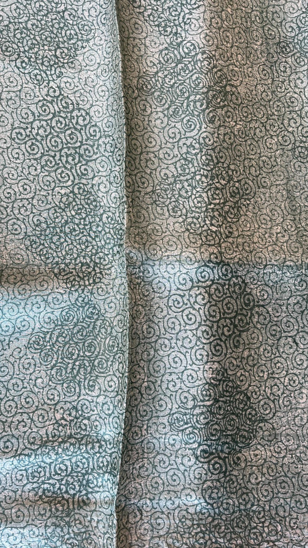 Pure Tussar Saree