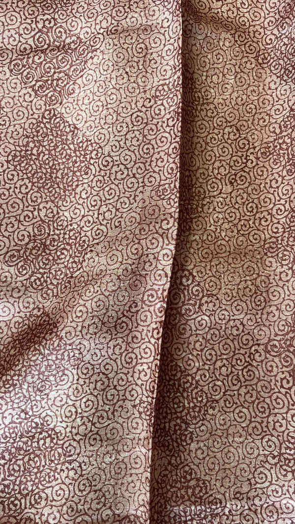 Pure Tussar Saree