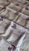 Pure Tussar Saree