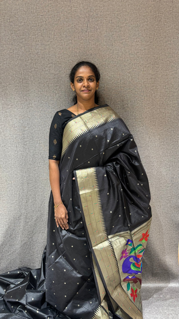 SEMI TUSSAR - PAITHANI BORDER