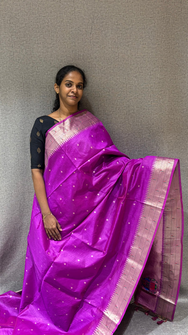 SEMI TUSSAR - PAITHANI BORDER