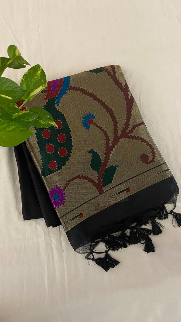 Paithani Border Saree