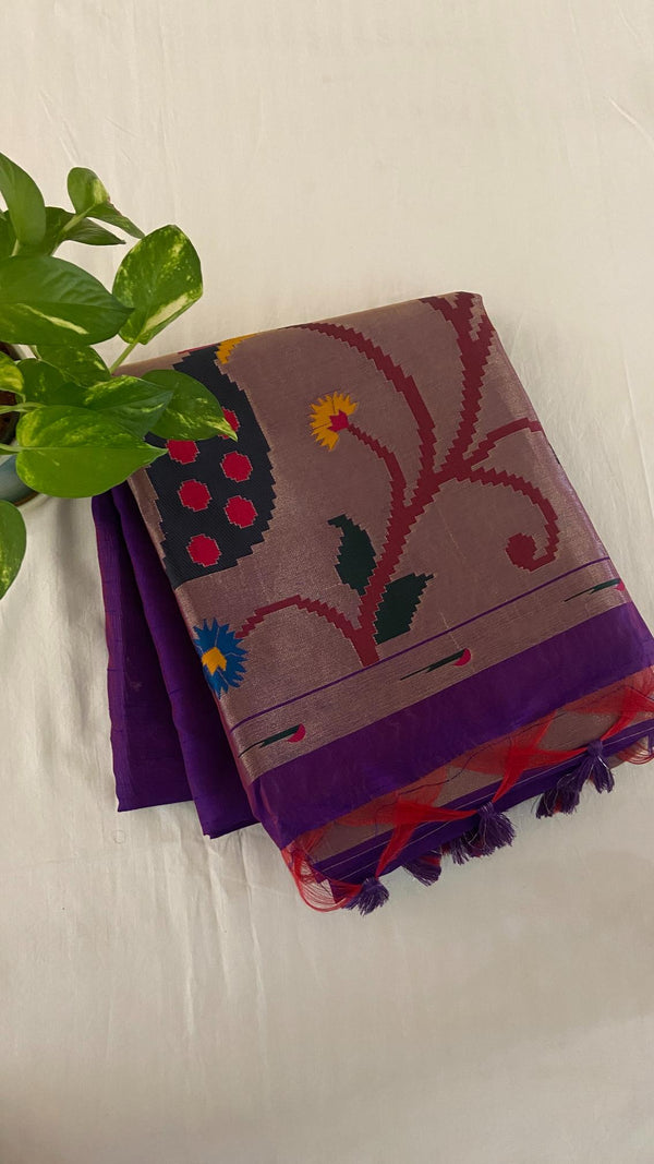Paithani Border Saree
