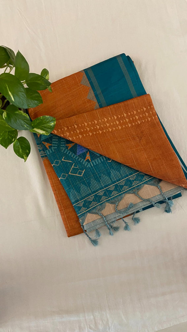 Semi Tussar Saree