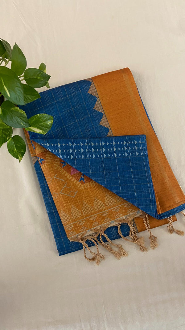 Semi Tussar Saree