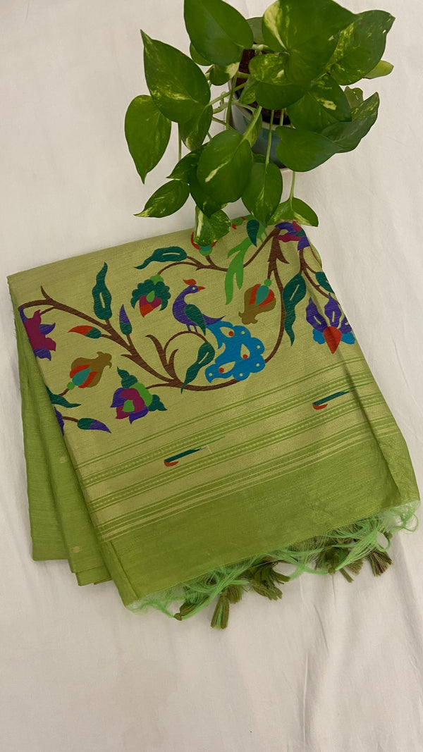 Paithani Border Saree