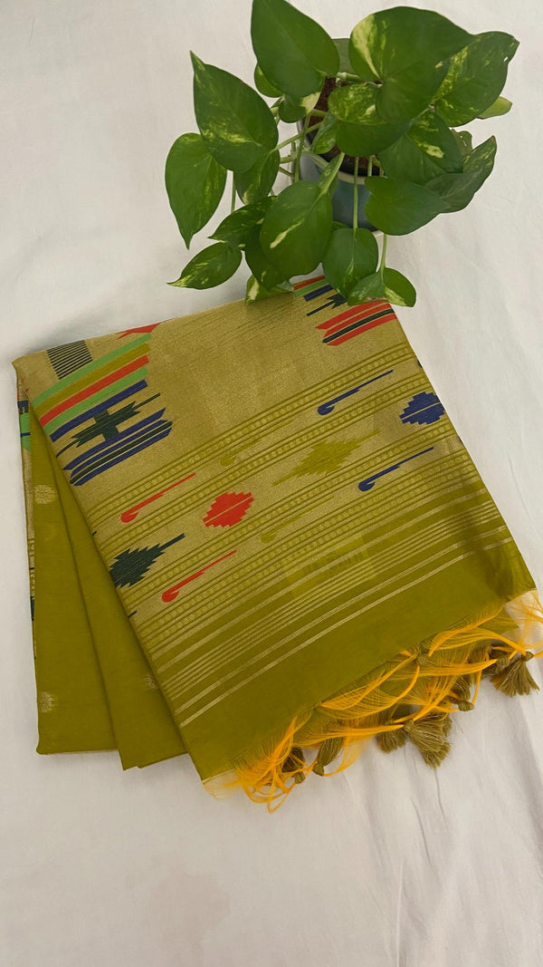 Paithani Border Saree