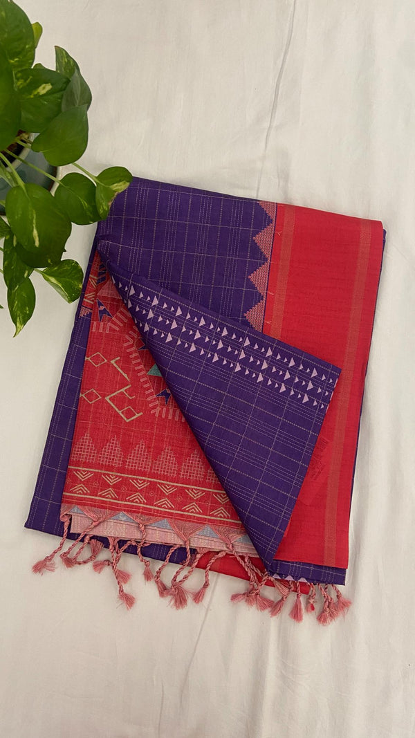 Semi Tussar Saree