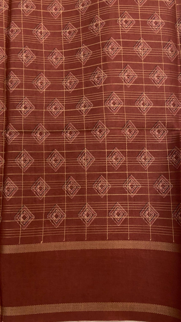 Semi Tussar Saree