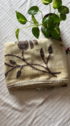 Linen saree