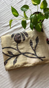 Linen saree