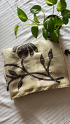 Linen saree