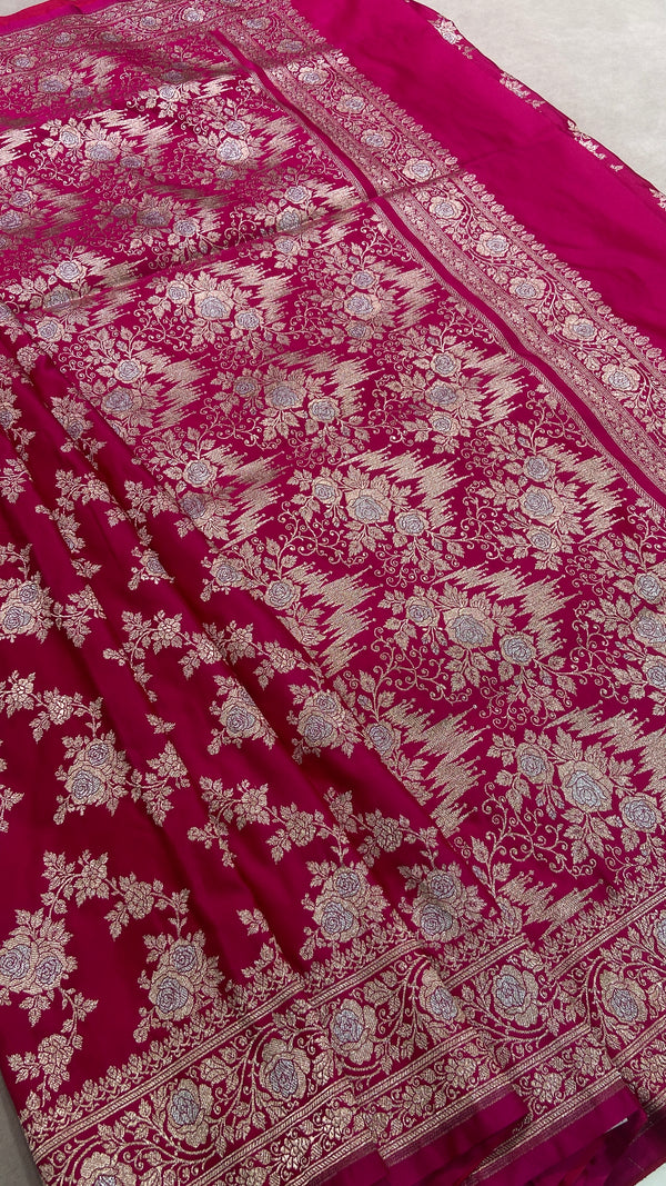 Georgette Banarasi Saree