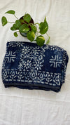 Mul Cotton-Batik Saree