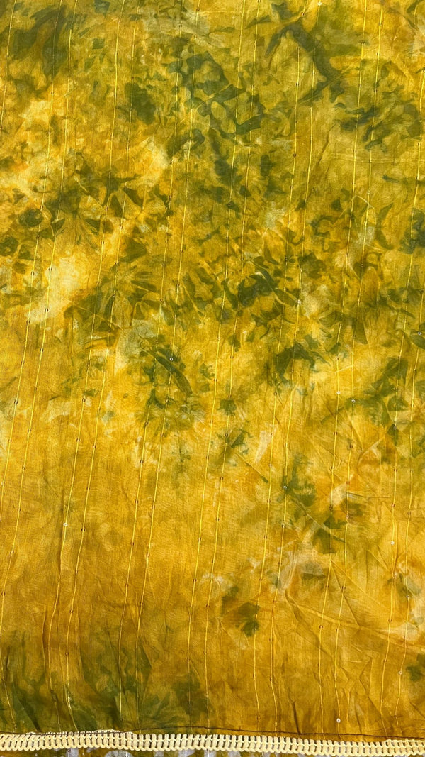 Mul Cotton-Batik Saree